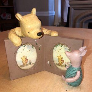 Vintage Piglet Picture Frame Classic Winnie The Pooh Michel Collection C3